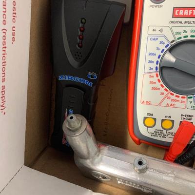 Misc Tool Lot Stud Finder MultiMeter & Much More