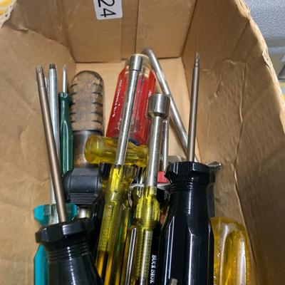 Large Tool Lot Screwdriver Sockets