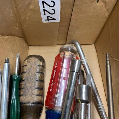 Large Tool Lot Screwdriver Sockets