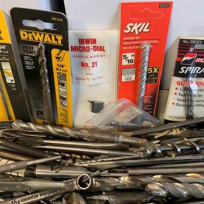 Large Drill Bit & More Lot