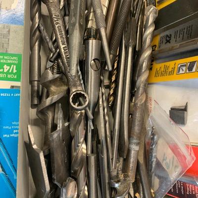 Large Drill Bit & More Lot