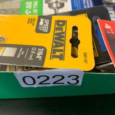 Large Drill Bit & More Lot
