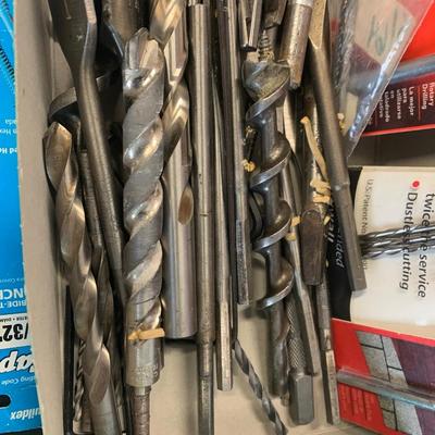 Large Drill Bit & More Lot