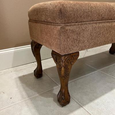 Claw Feet, Cedar Lined Storage Bench