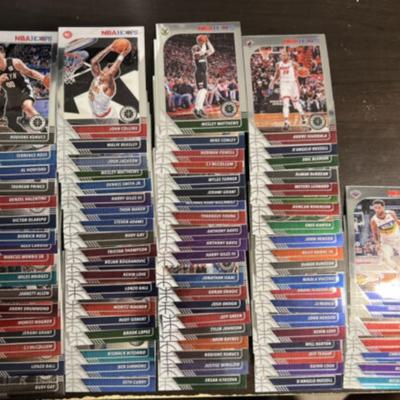 lot of 10 2020-21 hoops