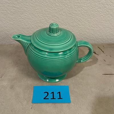Fiesta Light Green Tea Pot
