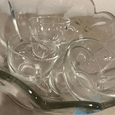 Antique Punch Bowl Set