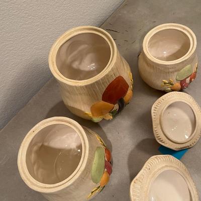 Merry Mushroom Canister Set