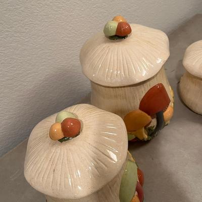 Merry Mushroom Canister Set