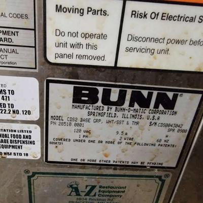 Bunn Slush Machine