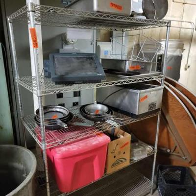Metal shelving Rack