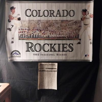 COLORADO ROCKIES POSTER