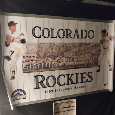 COLORADO ROCKIES POSTER