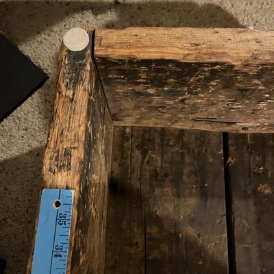 Antique Trough Coffee Table