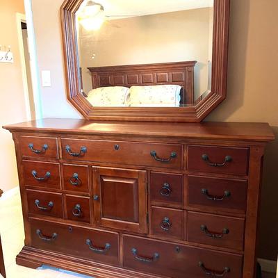 9 Drawer Cherrywood Dresser