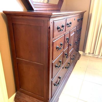 9 Drawer Cherrywood Dresser