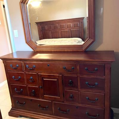 9 Drawer Cherrywood Dresser