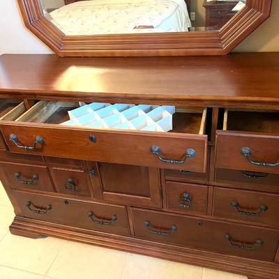 9 Drawer Cherrywood Dresser