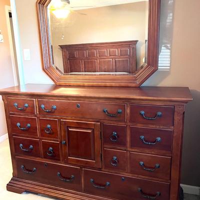 9 Drawer Cherrywood Dresser