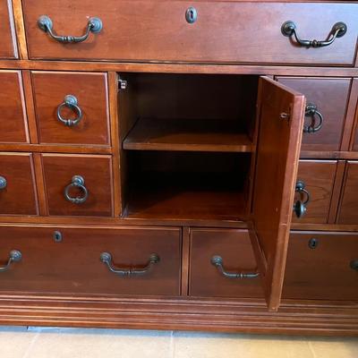 9 Drawer Cherrywood Dresser