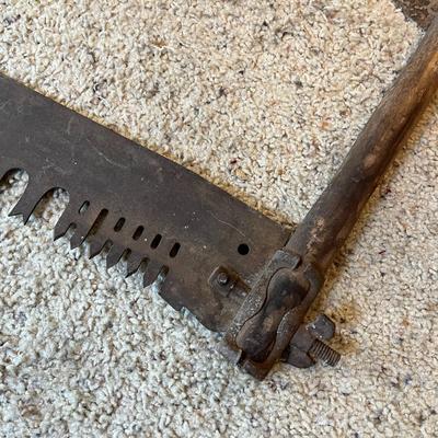 Antique 2 person Saw