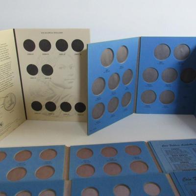 Lot of Empty Coin Books, See Description For Details