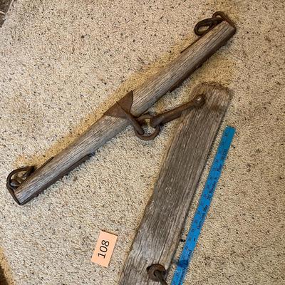 Antique Double Tree yoke