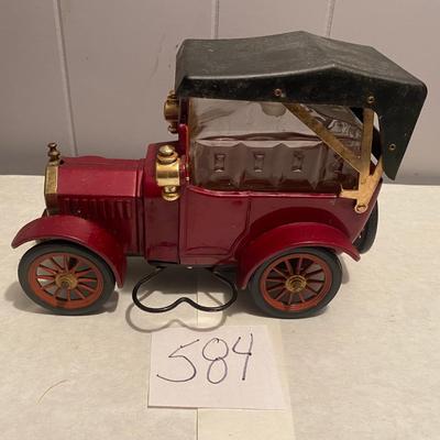 Vintage Music Box Liquor Decanter