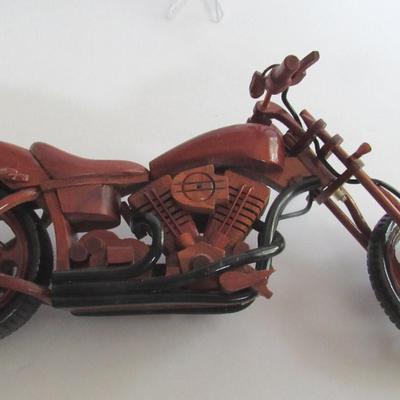 Wood Motorcycle, Hand Made