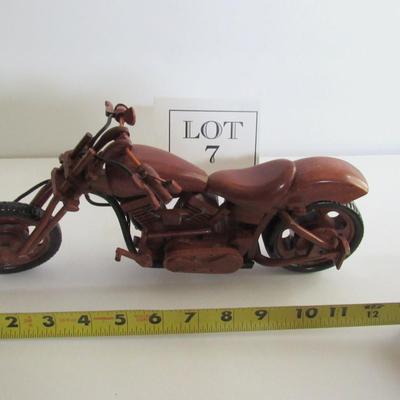 Wood Motorcycle, Hand Made