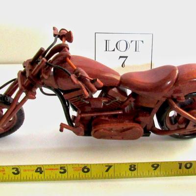 Wood Motorcycle, Hand Made