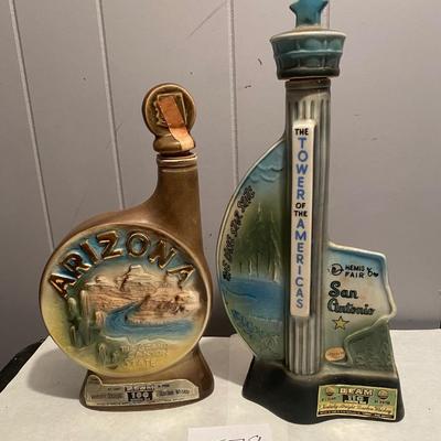 San Antonio & Arizona Beam Decanters