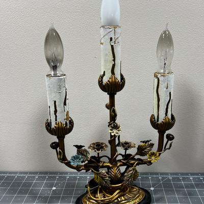 Antique Candelabra Lamp