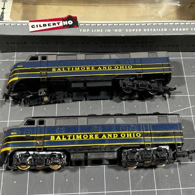 Baltimore and Ohio, HO Scale Engines