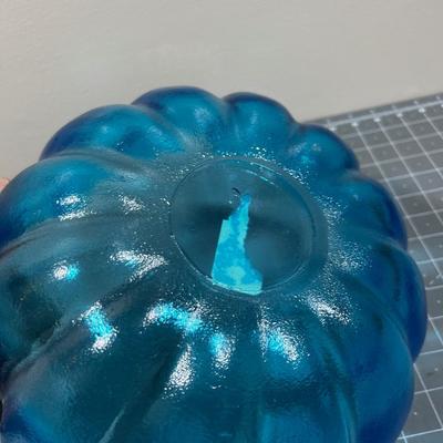 Gorgeous Blue Glass Bowl 