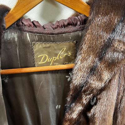 Duplers Fine Furs Beaver Coat?