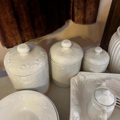 Mixed Lot of White Ceramic Dishes