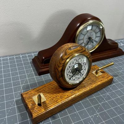Mantel and Pen Holder Clocks