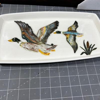 Duck print and Tray