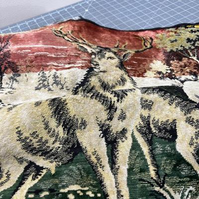 3 Tapestry ; Elk, Big Horn Sheep, Pheasant