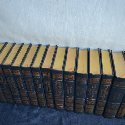 LOT 242. LEATHER BOUND BOOK SET