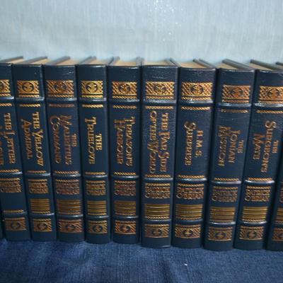 LOT 242. LEATHER BOUND BOOK SET