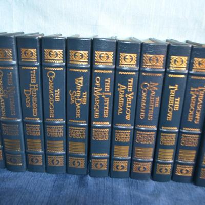 LOT 242. LEATHER BOUND BOOK SET