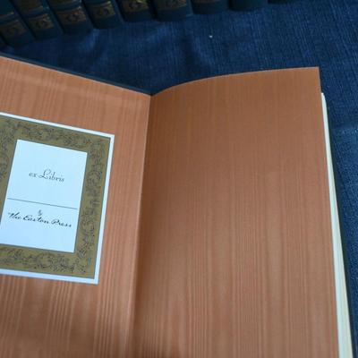 LOT 242. LEATHER BOUND BOOK SET