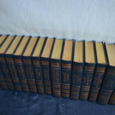 LOT 242. LEATHER BOUND BOOK SET