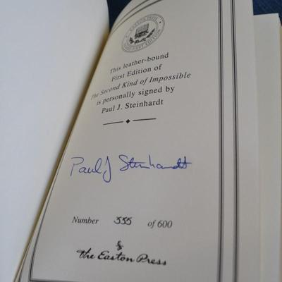 LOT 243. BOOKS TWO SIGNED FIRST EDITIONS