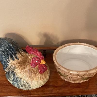 Ceramic Rooster