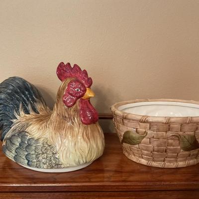 Ceramic Rooster