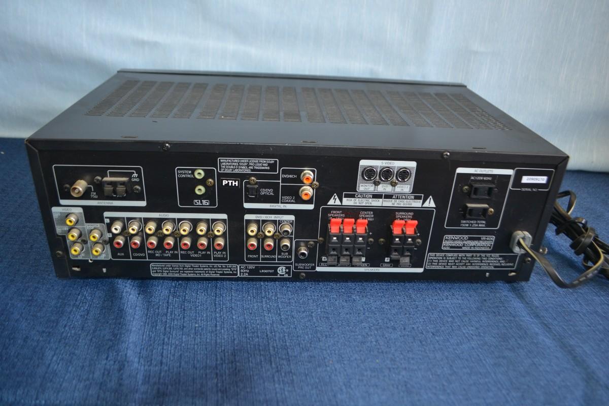 LOT 248. KENWOOD RECEIVER MODEL VR606