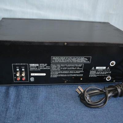 LOT 249. YAMAHA CASSETTE DECK MODEL KX-W321